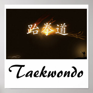Impresión de Taekwondo
