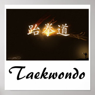 Impresión de Taekwondo