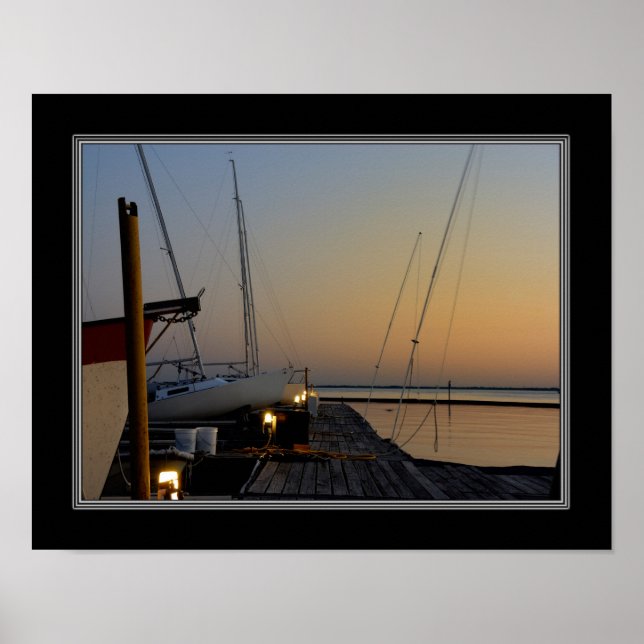 Impresión de tamaño 11x14 del desembarco de Chandl (Frente)