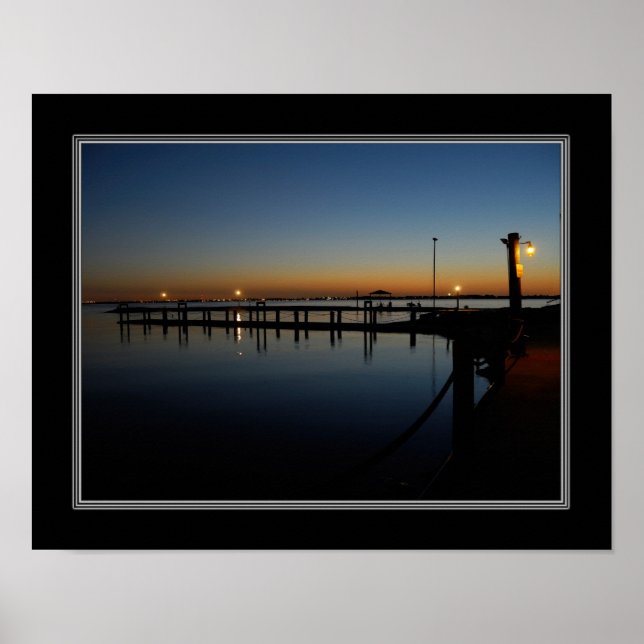 Impresión de tamaño 11x14 del desembarco de Chandl (Frente)