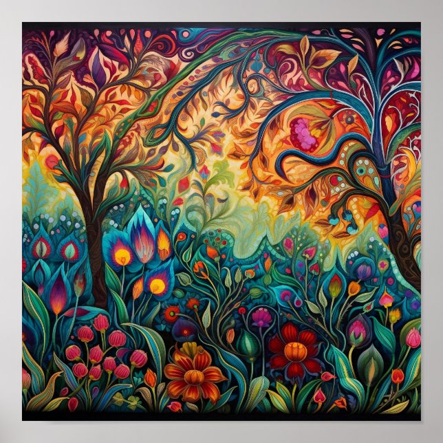 Impresión de tapices de decoración bohemia (Frente)