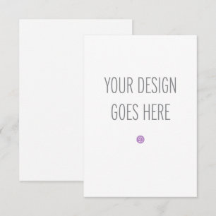 Impresión de tarjeta de gabinete de respuesta A1 (