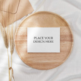 Impresión de tarjeta de gabinete RSVP