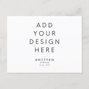 Impresión de Tarjeta Postal de Invitación