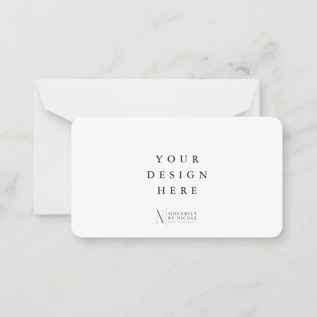 Impresión de tarjetas de 3,5 x 2" (Anverso)