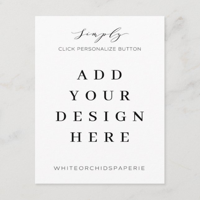 Impresión de tarjetas de 4,25 x 5,5" (Anverso)