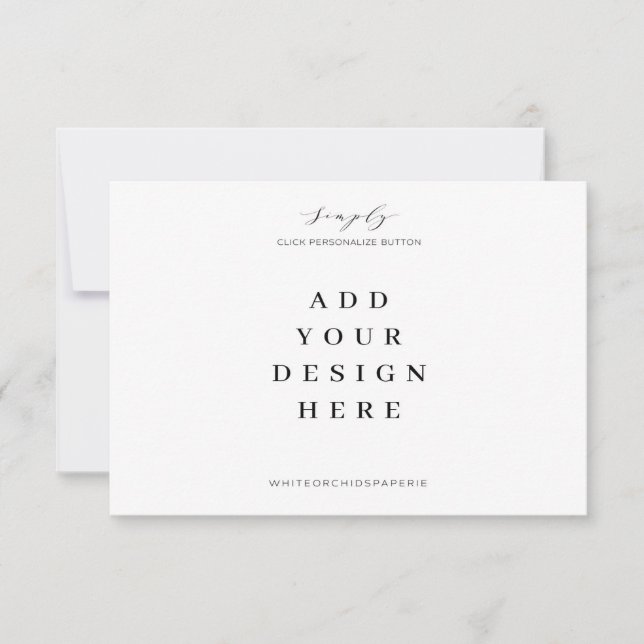 Impresión de tarjetas de 5"x3.5" (Anverso)