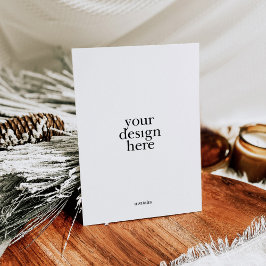 Impresión de tarjetas de felicitación planas