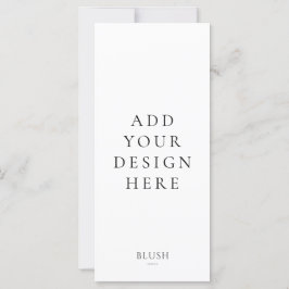 Impresión de tarjetas de menú de 4"x9"