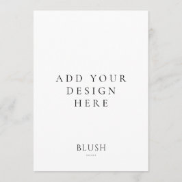 Impresión de tarjetas de menú de 5"x7"