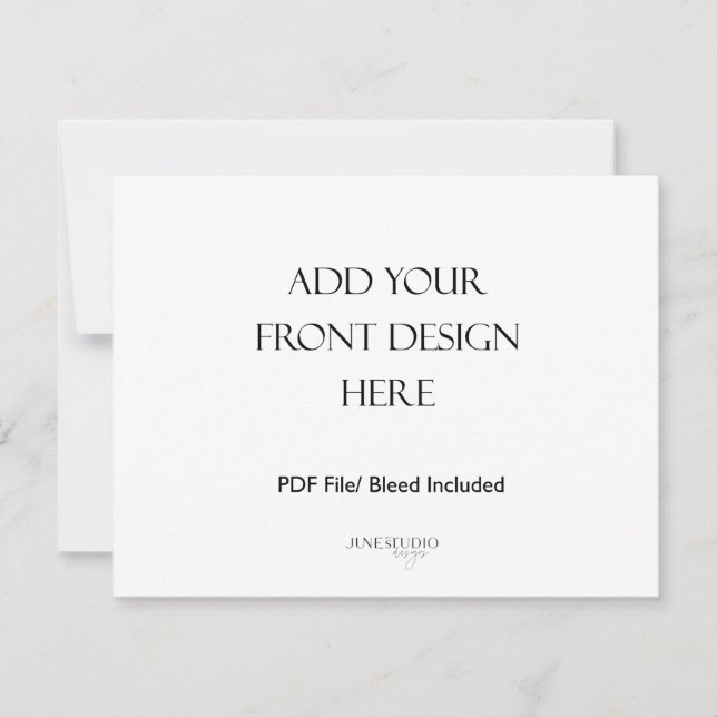 Impresión de tarjetas de paisaje de doble cara de  (Anverso)