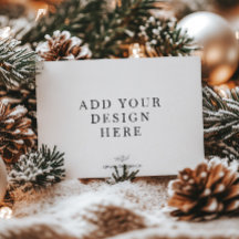 Impresión de tarjetas de vacaciones de 5 x 7"