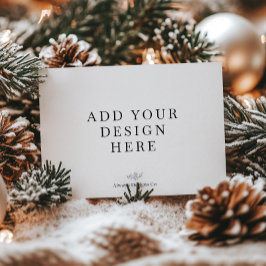 Impresión de tarjetas de vacaciones de 5 x 7"