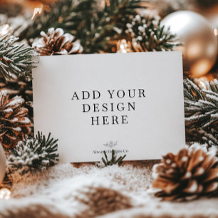 Impresión de tarjetas de vacaciones de 5 x 7"