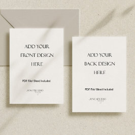 Impresión de Tarjetas Doble Cara de 5x7"