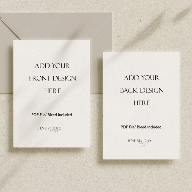 Impresión de Tarjetas Doble Cara de 5x7" (5x7 inches card printing, double-sided card print, wedding photo thank you card print, save the date)