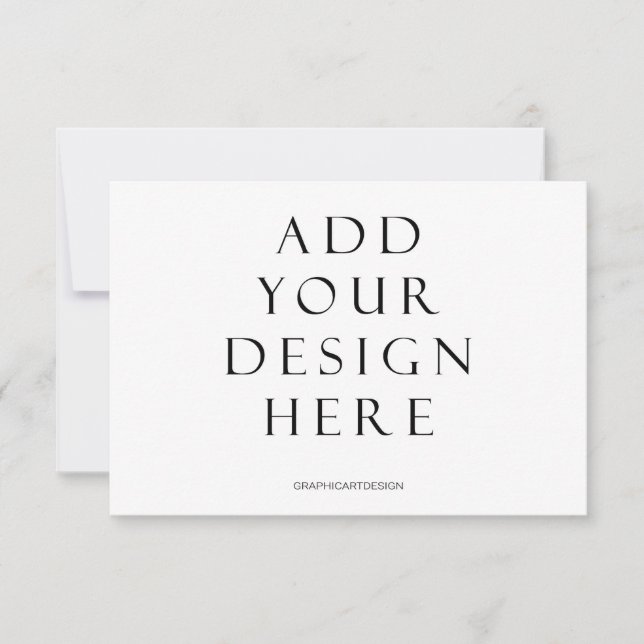 Impresión de tarjetas horizontales de 3.5x5" Sube  (Anverso)