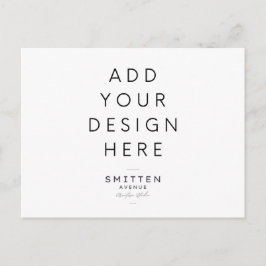 Impresión de tarjetas postales de invitación