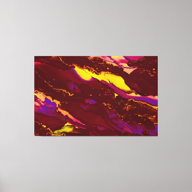 Impresión de tela envuelta de 3 paneles con tinta  (Anverso)