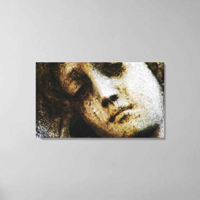 Impresión de tela envuelta en tela angular vintage (Anverso)