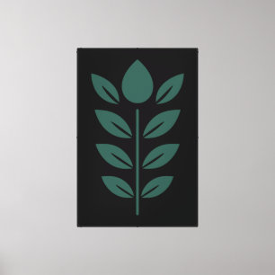 Impresión de tela estirada de arte de pared vegeta