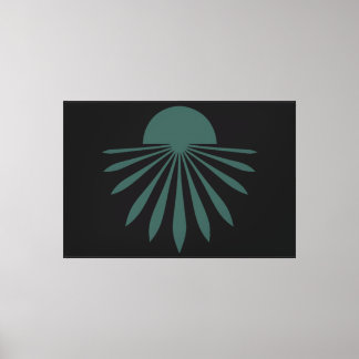 Impresión de tela estirada en pared de Sun y refle