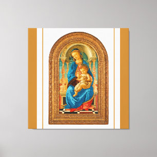 Impresión de tela infantil y de Madonna de Bottice