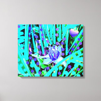 Impresión de tela Rosa azul Blue Heart Moon y Wond