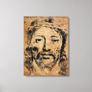 Impresión de tela sagrada de Jesús