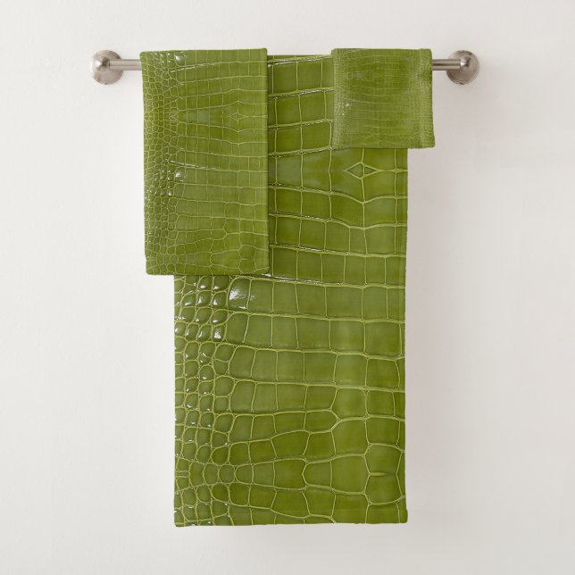 Impresión de textura del lagarto verde limón (In situ)
