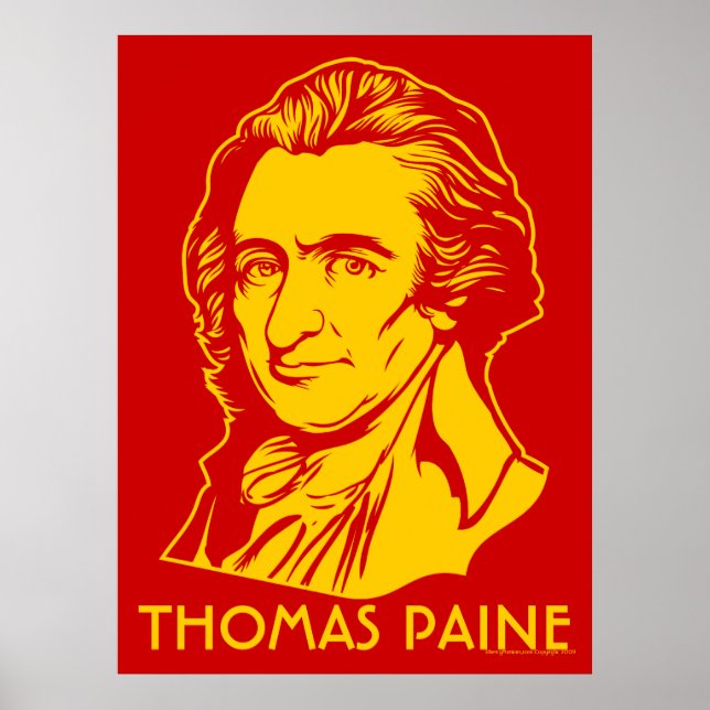 Impresión de Thomas Paine (Frente)