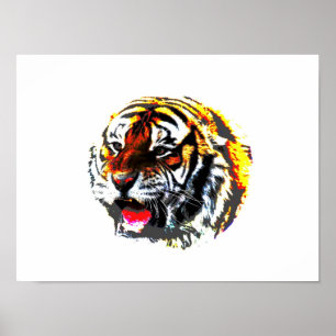 Impresión de tigres Posters - Posters de tigres si