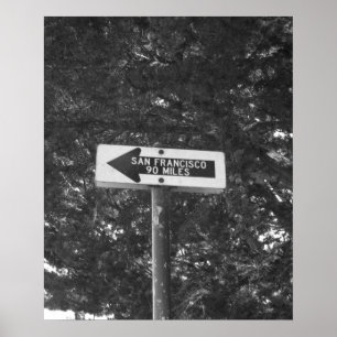 Impresión de tipo bidireccional de San Francisco