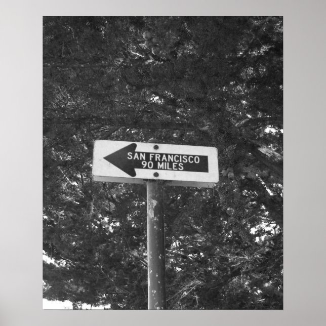 Impresión de tipo bidireccional de San Francisco (Frente)