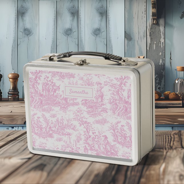 Impresión de toile rosa de jouy (Subido por el creador)