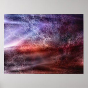 Impresión de tormentas de vida