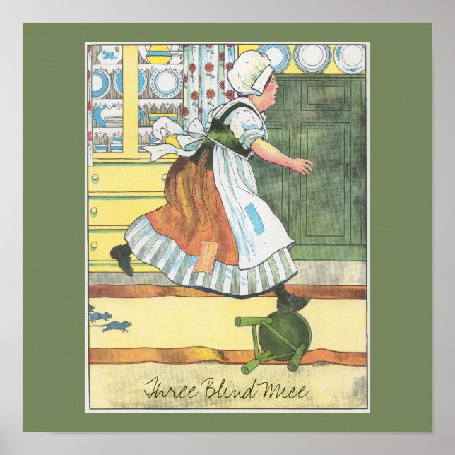 Impresión de tres ratones ciegos (Frente)