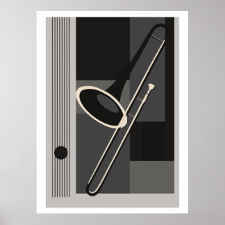 Impresión de Trombón Bauhaus, Música Moderna de Mi