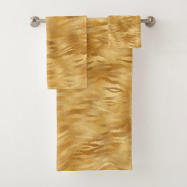 Impresión de un animal elegante de tigre de oro 