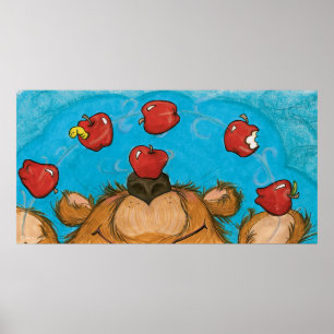 Impresión de un artista de Apple con contrabando d