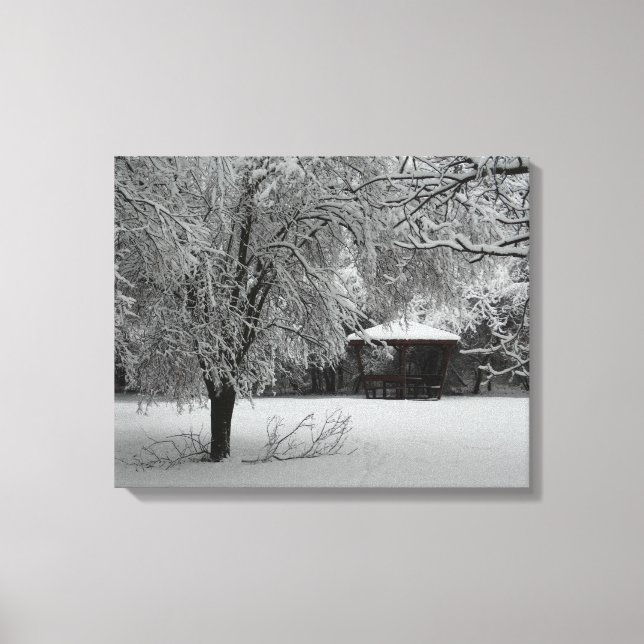 Impresión de un solo silencio invernal (Anverso)