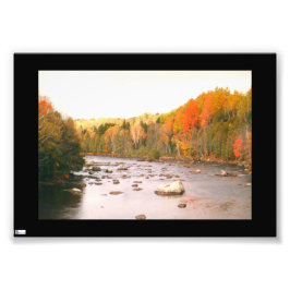 Impresión de una foto de transmisión de otoño