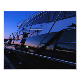 Impresión de una foto de yate de lujo