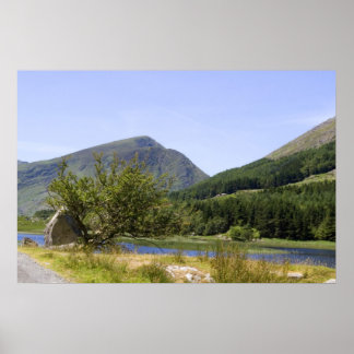 Impresión de valle negro