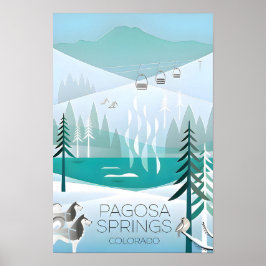 Impresión de verano de Pagosa Springs