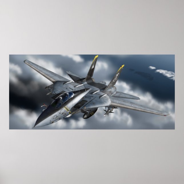 Impresión de VF-84 Jolly Rogers (Frente)