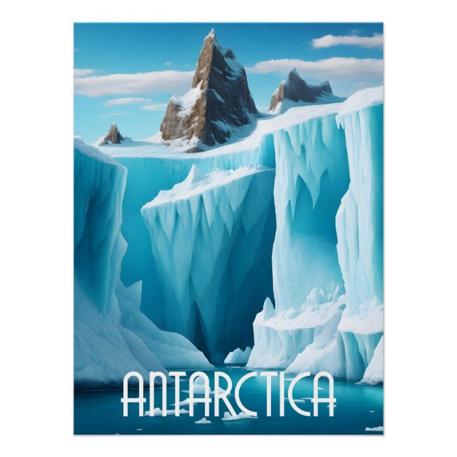 Impresión de viaje a la Antártida (Anverso)