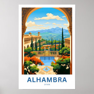 Impresión de viaje de Alhambra España