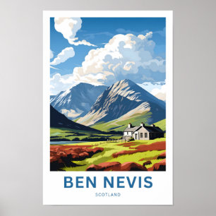 Impresión de viaje de Ben Nevis Scotland
