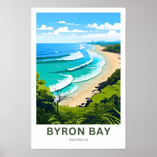 Impresión de viaje de Byron Bay Australia